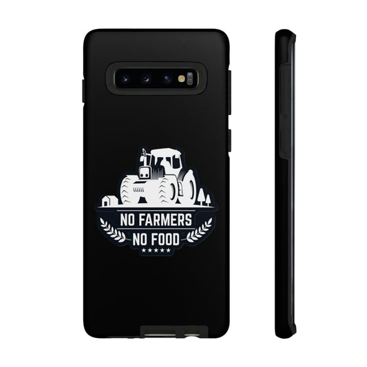 No Farmers No Food - Samsung Telefoonhoes - Boeren Artikelen.