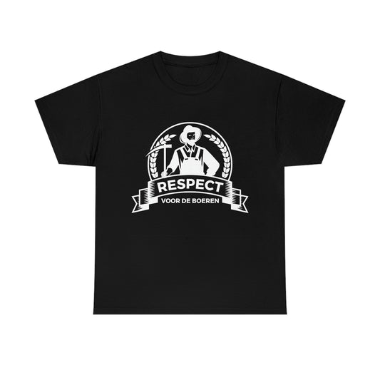 Respect voor de Boeren - T-Shirt door BoerenArtikelen