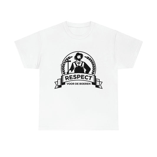 Respect voor de Boeren - T-Shirt door BoerenArtikelen